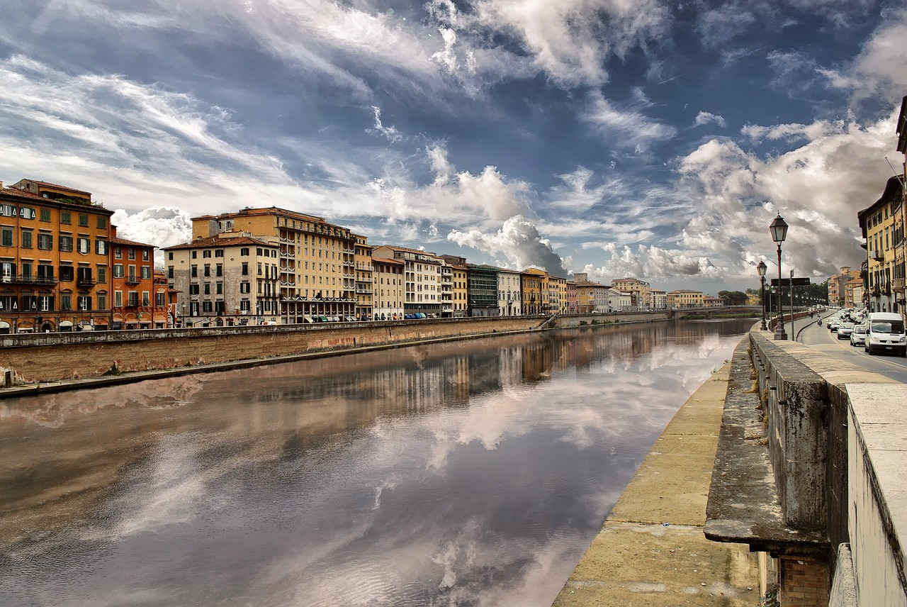 Piza w jeden dzień - rzeka Arno