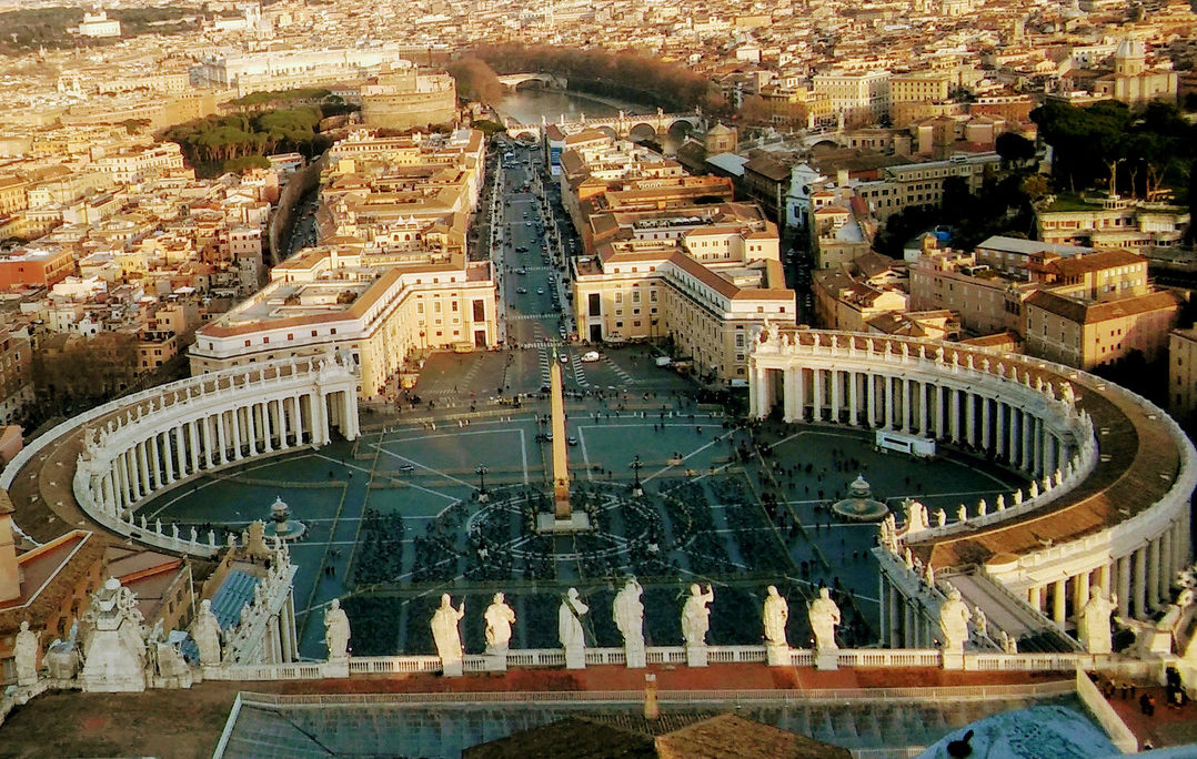 Zwiedzanie Watykanu - Plac św. Piotra 2