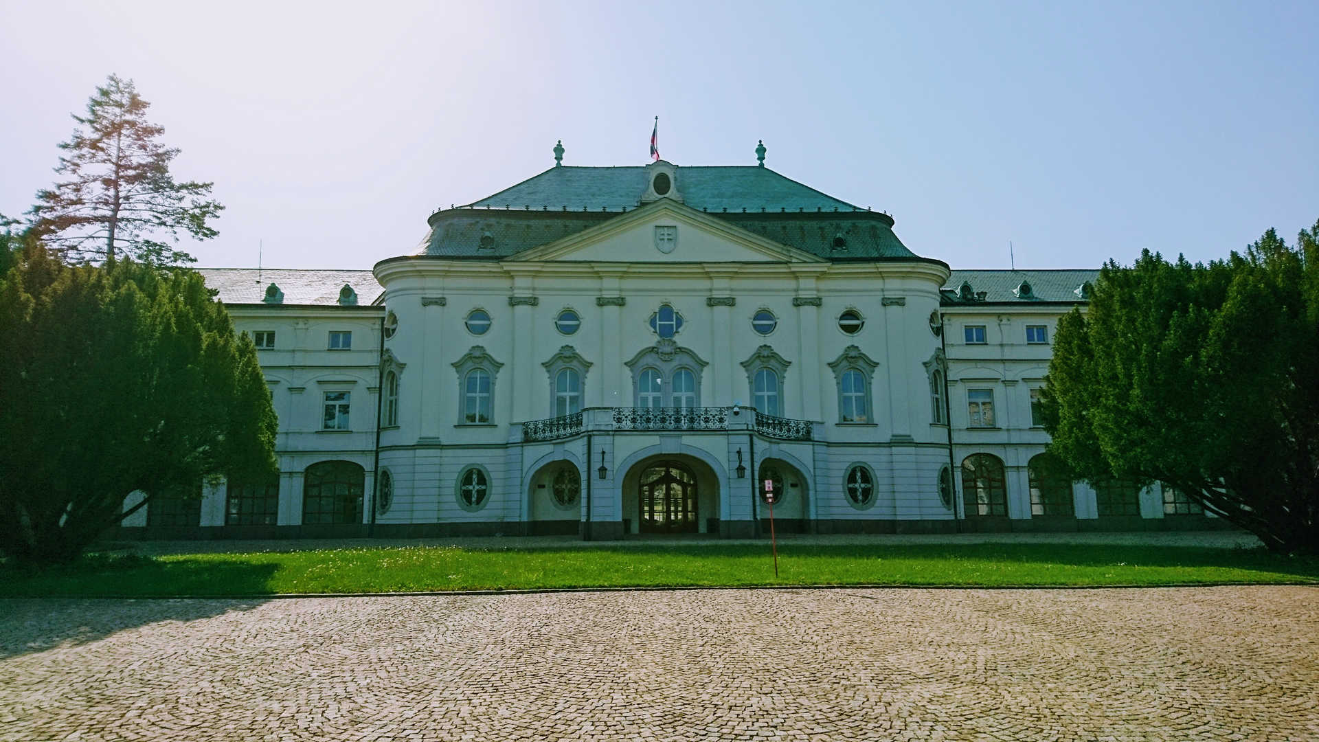 Zwiedzanie Bratysławy - letni pałac arcybiskupi